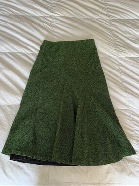 Vintage Josephine Chaus Silk Wool Skirt